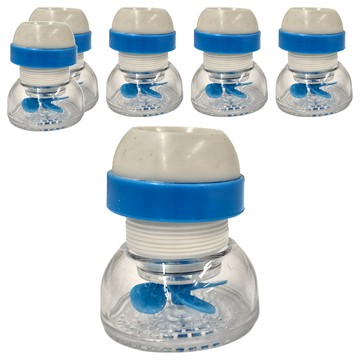 小麥購物 水龍頭防濺過濾器 Y433 40g  顏色隨機  6個