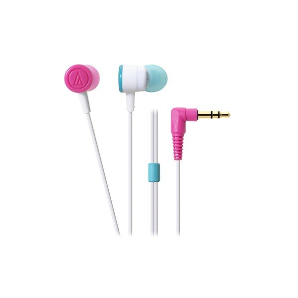 お取り寄せ かわいい カナル型 有線 イヤホン Audio Technica オーディオテクニカ Ath Ckl2 Wcz ホワイトクレイジー 通販 Lineポイント最大0 5 Get Lineショッピング