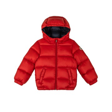 Moncler Enfant Kids 嬰幼兒紅色羽絨夾克