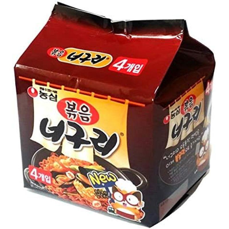 『農心』炒めノグリ137gx4個ポックム ノグリ|炒め韓国食品 韓国お土産 韓国ラーメン 乾麺 インスタントラーメン ノグリ ラーメン 簡単