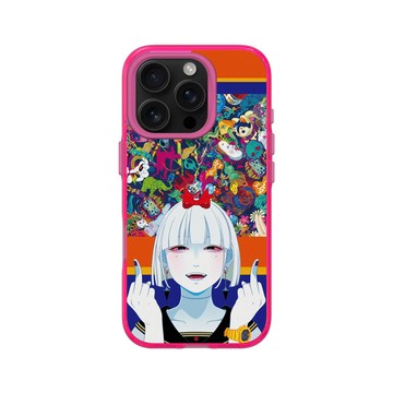 iPhone 16 Pro Clear 粉漾桃 - MITSUME - Mad Love