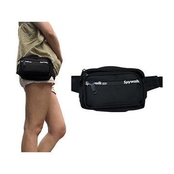 SPYWALK 腰包中容量二主袋+外袋共五層工具包隨身插筆腰肩斜背