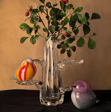 花瓶紙鎮 擇木而棲套組 玻璃熾造工坊手作 Pinkoi 設計購物網站 Line購物