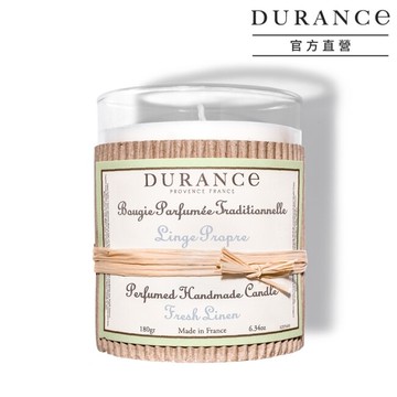 DURANCE朵昂思 清新亞麻手工精油蠟燭(180g)-大地系列公司貨