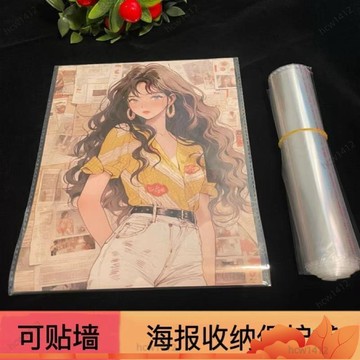 ⚡爆款下殺⚡ 海報1000張拚圖收納保護袋2K/A2美術作品保護膜免過塑大號保護套 QGSX