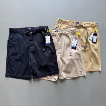 5368輕奢透氣！44%棉56%天絲 日系寬松休閑五分褲男夏季薄款短褲