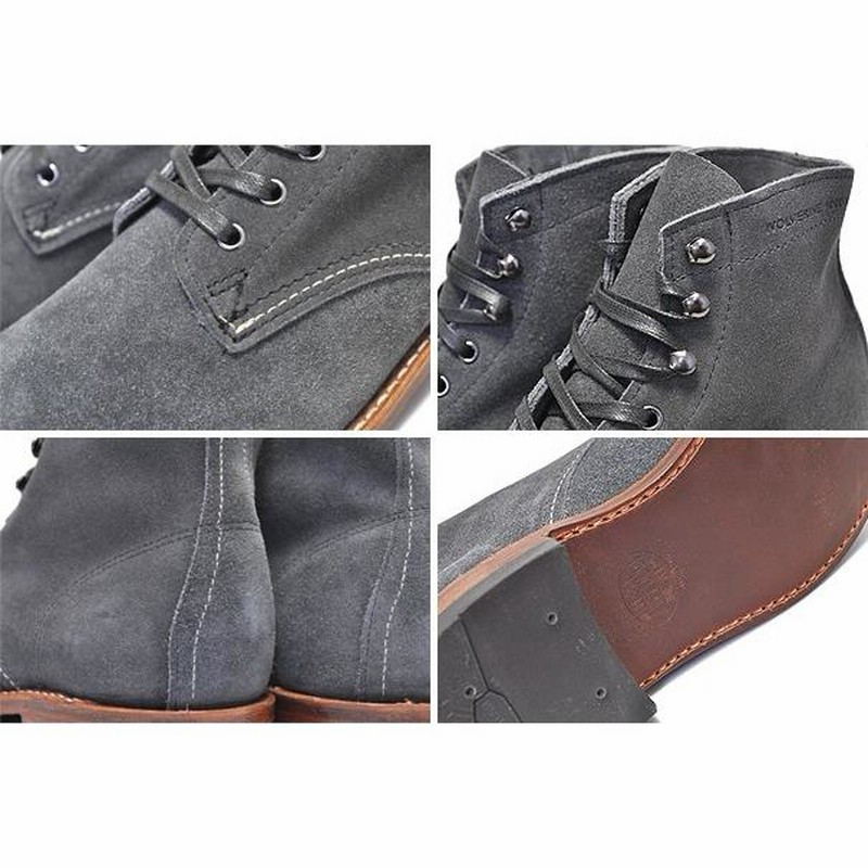 ウルヴァリン 1000マイルブーツ WOLVERINE 1000MILE BOOTS GREY SUEDE ...