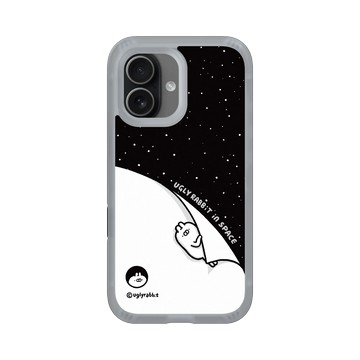 iPhone 17 AirX 流變灰 - Ugly Rabbit 醜白兔 - 宇宙休眠中