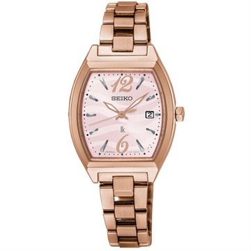 Seiko 精工錶 Lukia系列 V137-0CE0V(SUT356J1) 熱愛生活時尚太陽能腕錶/ 26mm