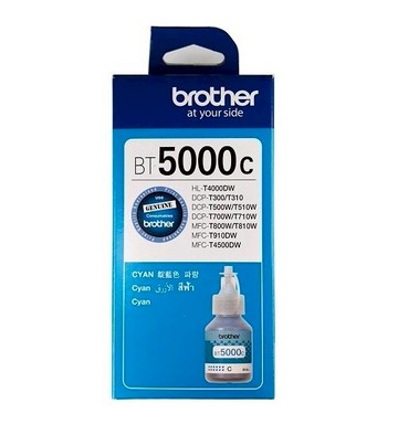 Brother BT5000C原廠藍色墨水 適用:DCP-T310/DCP-T510W/MFC-T810W
