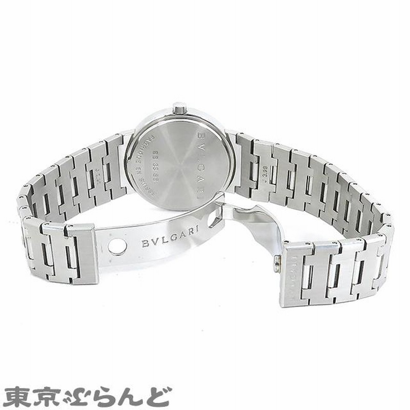 ブルガリ BVLGARI ブルガリブルガリ BB33SS B33SSD ブラック SS デイト 腕時計 ボーイズ クォーツ式 電池式  101677443 | LINEブランドカタログ