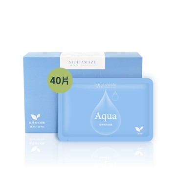 Aqua超導補水面膜40片