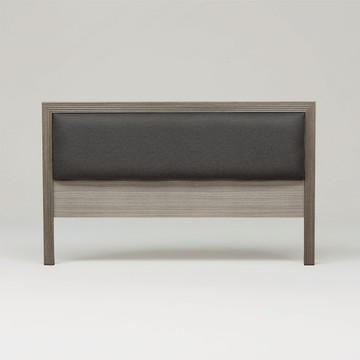 ASSARI-雅緻貓抓皮床頭片-雙大6尺灰橡