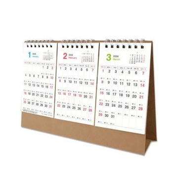 珠友Chuyu2026年3月式三角月曆/BC-05366