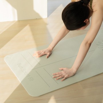 FunSport fit 伊力雅慢慢練瑜珈墊-邁向更綠色的環保瑜珈墊