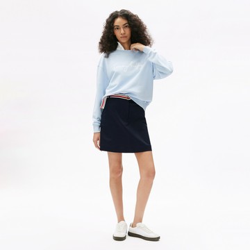 【Tommy Hilfiger】London 繫帶短裙裝_藍色