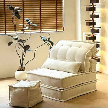 免運 公司貨 沙發 單人沙發 模塊沙發懶人沙發單人布藝沙發客廳小戶型豆腐塊沙發床麻將簡約 可開發票 全館五折 工廠現貨直銷 新品特價 z11122