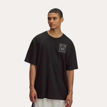 UA 男 HWT OS Hoops Courtside 短袖T-Shirt-熱銷商品