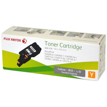 Fuji Xerox 富士全錄 CT202133 原廠黃色碳粉匣 適用DP CP105b/CP205/CM205b/CM205f/CP215/CM215b/CM215fw