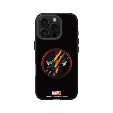 iPhone 16 Pro Clear 酷墨灰 - 迪士尼-漫威 Marvel - 死侍與金鋼狼-Logo