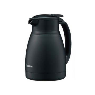 【ZOJIRUSHI 象印】桌上型不鏽鋼保溫壺1L（SH-HC10）-黑色 _廠商直送