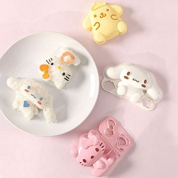 三麗鷗HelloKitty飯團模具可愛食品級安全櫻兒瞳輔食米飯磨具