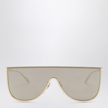 Metal mask-style sunglasses