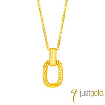 【Just Gold 鎮金店】蜂語 黃金項鍊