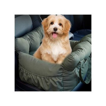 OAK&FIR 輕奢中小型犬車載狗安全座椅窩 淺灰色 50*50*30cm