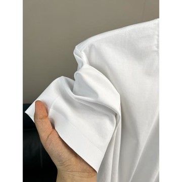 自留！涼感親膚！OZ廓形！ 外貿男裝夏季純色百搭休閑寬松短袖T恤