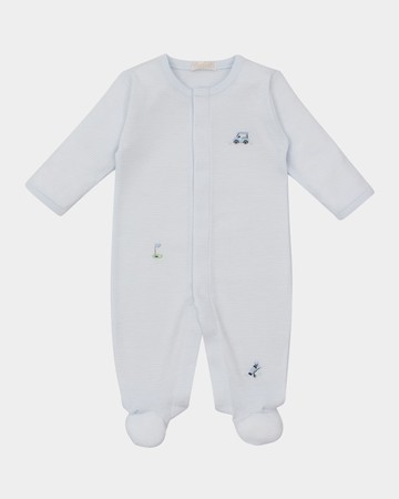Boy's Premier Fairway Foursome Footie, Size Newborn-9M