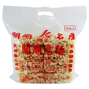 同正 關廟拉麵 純手工日曬麵 麵身耐煮 拉鏈袋包裝  1.2kg  1包