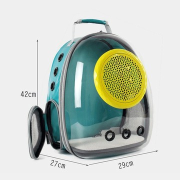 外出提籠透明貓包外出便攜太空艙狗狗雙肩貓書包貓咪包攜帶寵物背包【聚物優品】