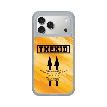 iPhone 17 Pro Max AirX 流變灰 - KID - THEKID-黃雙箭頭款