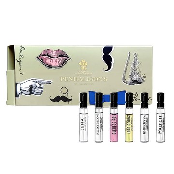 Penhaligon's 潘海利根 Pillar Collection 香氛禮盒組 2ml*6 (狐狸/廣藿之匣/牧羊少年/黑玫瑰/公鹿/月亮女神)
