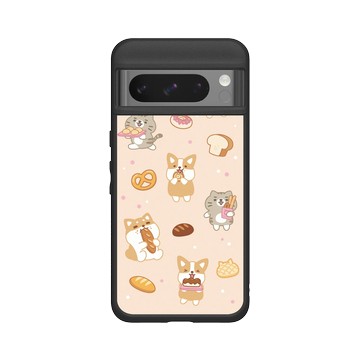 Pixel 8 Pro SolidSuit 黑 - 柴語錄 Shiba Says - 華麗的麵包對決