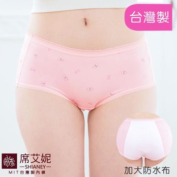席艾妮 SHIANEY 現貨 台灣製 棉質貼身生理褲 (加大防水布) 夜用型 低腰女內褲 三角褲