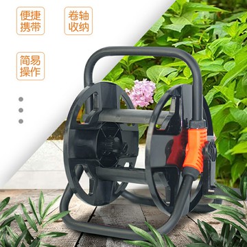 水管車 水管收納架 捲管器 園藝家用澆花洗車水槍軟管盤管水管收納架自動收管器水車架套裝『cyd23169』