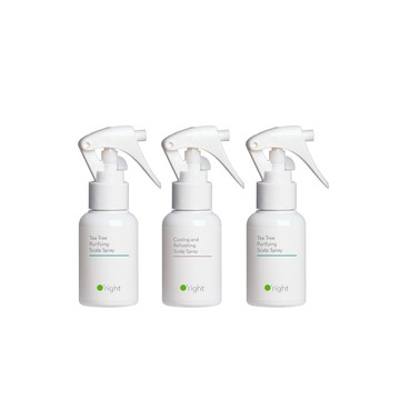 O'right 【精選三入組】Oright 茶樹抗菌頭皮噴霧50ml*2+沁涼清新頭皮噴霧50ml*1