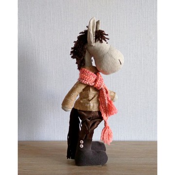 毛絨動物馬，男朋友禮物，馬主禮物，紡織馬玩具