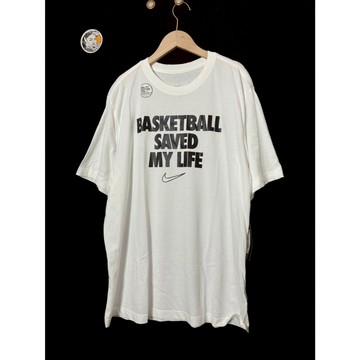 【TACKSTHGOOD】Nike Dri-FIT Basketball 籃球 運動短T 白色3XL