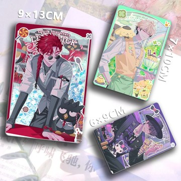 🌟精選新品🌟三麗鷗時光代理人熒光流沙麻將陸光程小時夏斐動漫週邊禮物收藏