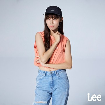 Lee 休閒LOGO棒球帽 黑色 丈青 LB427001