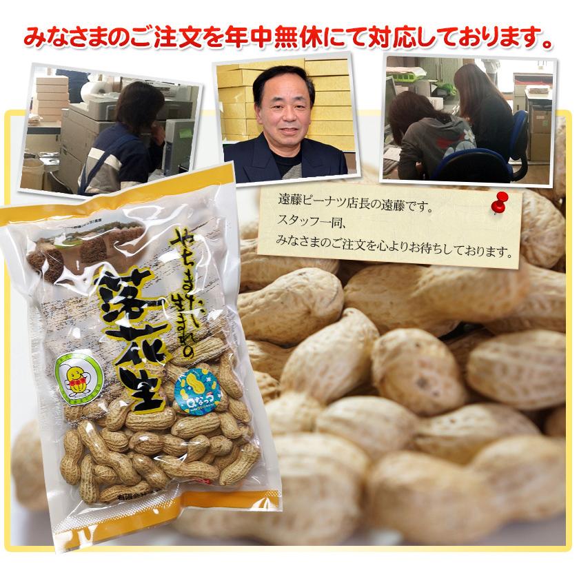 2023年度産 新豆 千葉県産落花生 煎ざや Ｑなっつ 200g