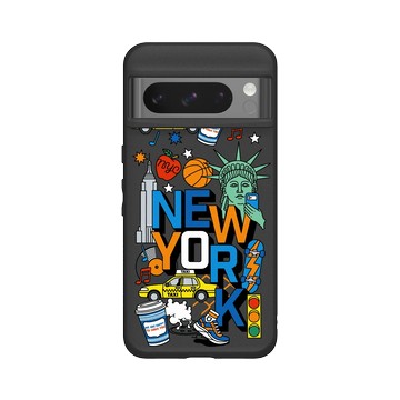 Pixel 8 Pro SolidSuit 黑 - City Collection 城市系列 - 紐約