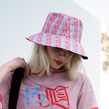 印花漁夫帽 / 熱帶字母組合 BLT056TROP