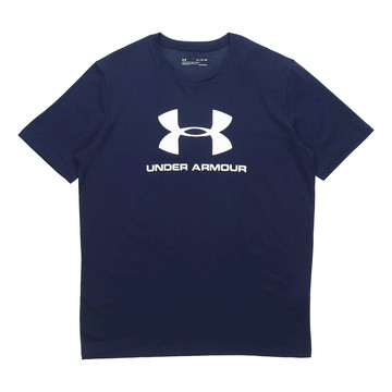 Men's Under Armour Sportstyle Training Sports Short Sleeve Blue