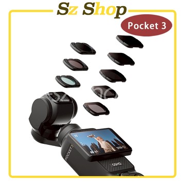 DJI POCKET 4/3 磁吸濾鏡 POCKET 3 多檔濾鏡/黑柔1/4 CPL ND1000 ND4 ND16