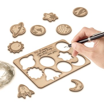 貓/柯基/柴犬/雪納瑞/小宇宙/英國卡片壁飾單售(含雙面膠不含灯)