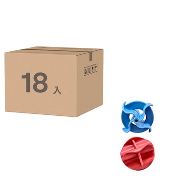 HIKOYA 和彥家 環保無毒強力洗衣球 18入  PVC塑膠材質  1包